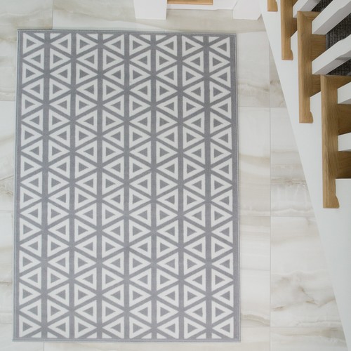 Grey Silver Small Large Rugs Big Huge Size Floor Carpet Rug Mat - Picture 5 of 55