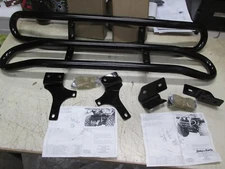 QUADRAX  BLACK FRONT + REAR BUMPERS + MOUNTS - YAMAHA BIG BEAR 400 2000-2006