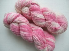 HAND DYED 100 WOOL yarn set, 2 skeins - 300gr 2 x 150 gr 