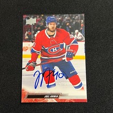 JOEL ARMIA Signed Autographed 2022-23 Upper Deck Series 1 One Card Auto #94