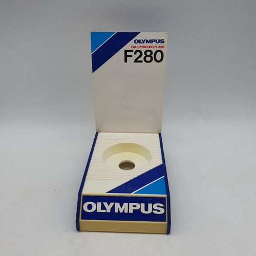 Rare Promo Olympus F280 Camera Flash Retail Advertising Display Stand 1990s - Bild 1 von 4