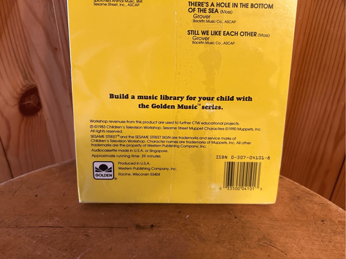 Vintage 1983 Golden Music, Sesamstraße Keksmonster und Grover True Blue versiegelt ( - Bild 3 von 7