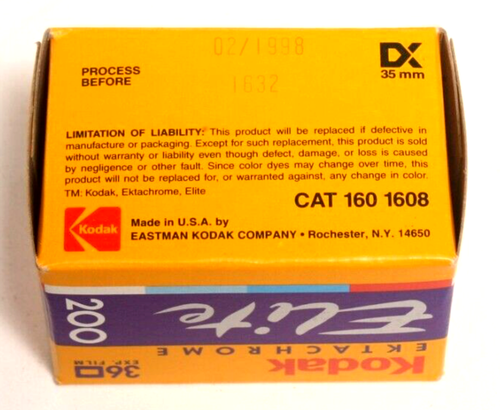 KODAK 35MM EKTACHROME ELITE 200 FILM-36 EXPOSURES-RARE - Picture 4 of 4