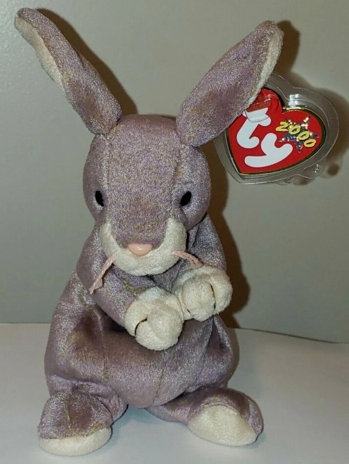 Ty Beanie Baby - SPRINGY the Bunny Rabbit 8