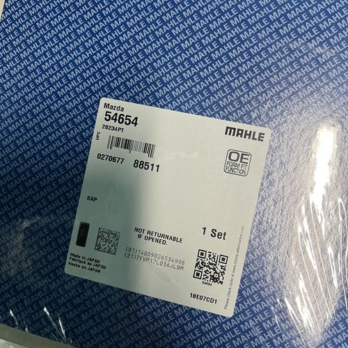 Authentic Mahle Head Gasket for Mazda Miata NB 54654 - Picture 2 of 2