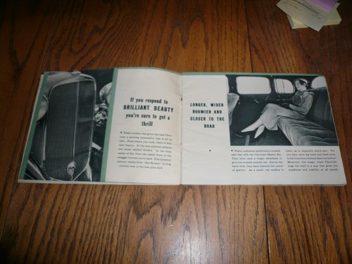 Chevrolet Parade of Excellence 1933 folleto de ventas - vintage - Imagen 2 de 9