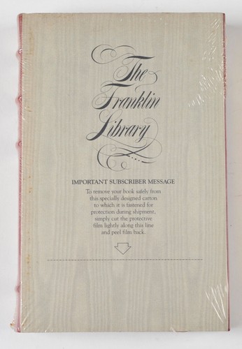 Anton Chekhov Two Plays The Franklin Library 1980 Hardcover Leather Bound Book - Picture 2 of 6