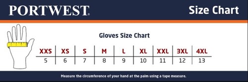 Portwest Nitrilschaum Stretch Handschuhe Dermi Flex Komfort Sicherheit Handschutz - Bild 2 von 11