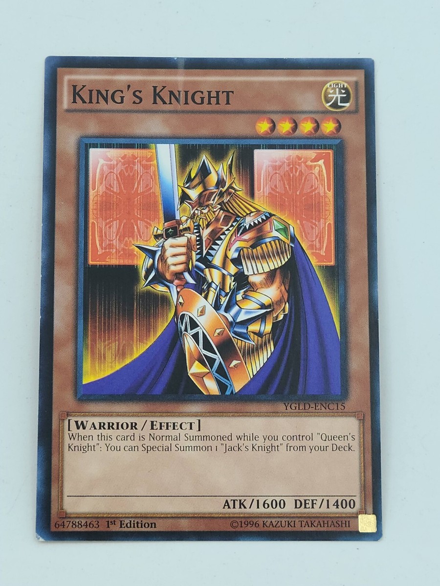 yugioh one card short Yugioh King's Knight YGLD-ENC15 1st Edition Common Short Print