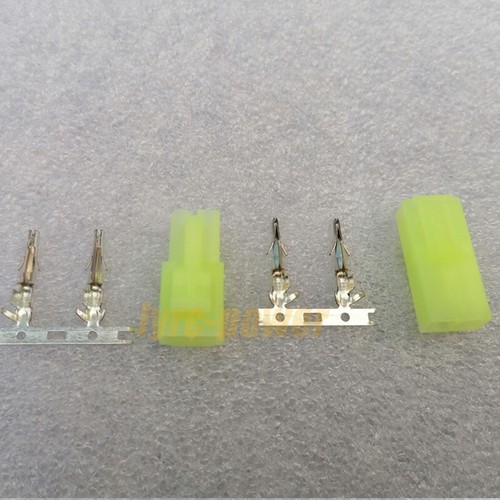 10 pares de enchufes adaptador de terminal conector mini Tamiya para carga de batería de coche dron - Imagen 8 de 10
