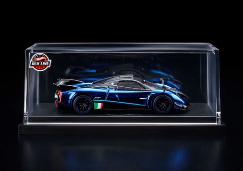 Hot Wheels 2024 HW RLC Exclusive Spectraflame Blue ‘21 Pagani Huayra R - Picture 7 of 24