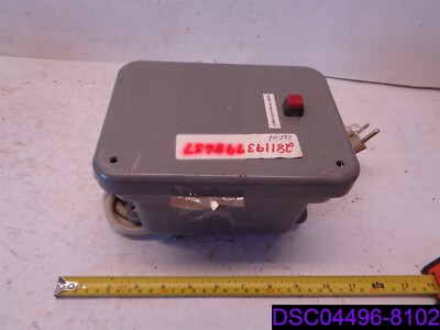 Stahlin Wall Mount Enclosure J60HW w IDEC RTE-P2AF20 Multifunction Timer