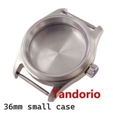 36mm Pilot Sapphire 20ATM Diving Watch Case Japan NH34A NH35A NH36A 2824 Aviator