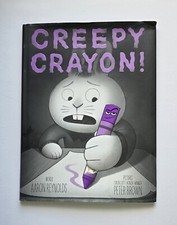 Creepy Tales! Ser.: Creepy Crayon! by Aaron Reynolds (2022, Hardcover)