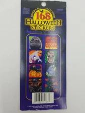 Vintage Paper Magic Group 168 Halloween Stickers 1997 Full Book Never Used USA