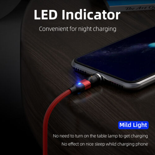 3 in 1 Magnetic Fast Charging Data Syn Magnetic Cable Phone USB Charger A17 - Picture 7 of 13