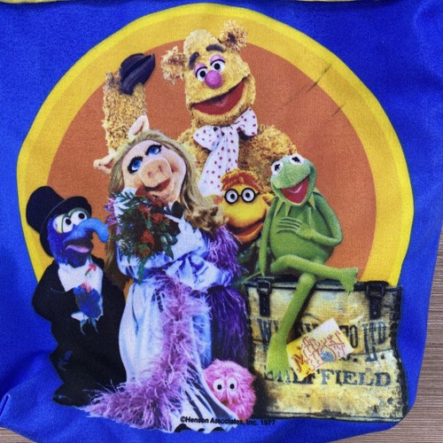 Vintage Jim Henson's Muppet Show Tote Bag Fabric Adjustable Straps Thermos 70s - Picture 2 of 16