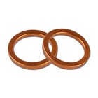 2pcs Muffler Pipe Gaskets For Honda ATC125M 185S 200M 200S 200X 250ES