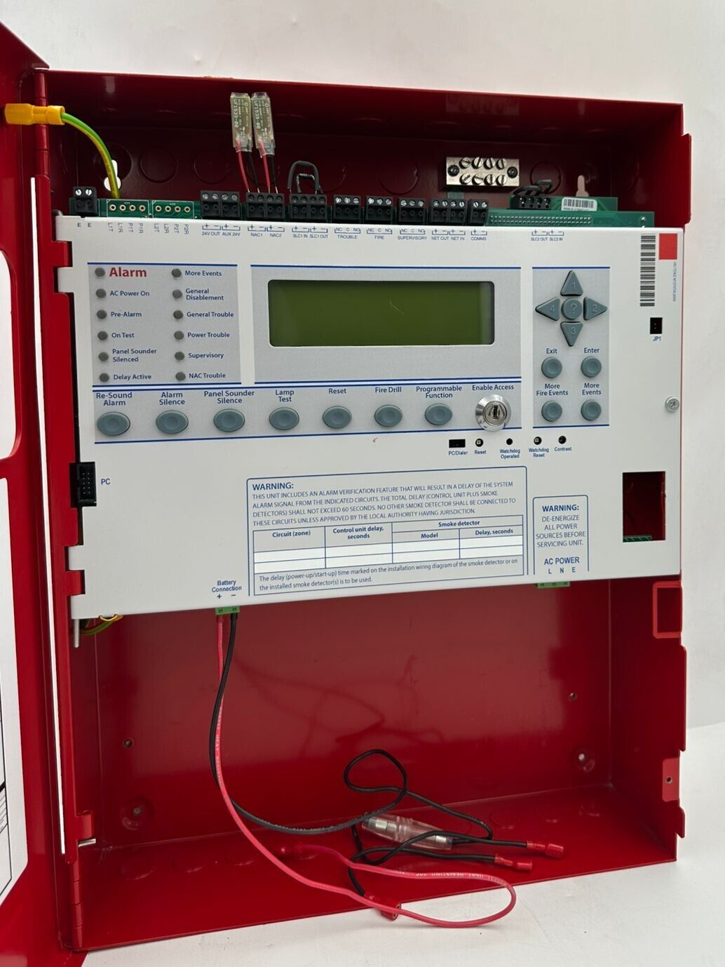 KENTEC K0860-10 ELITE RS 2 LOOP ANALOGUE FIRE ALARM CONTROL PANEL RED ...