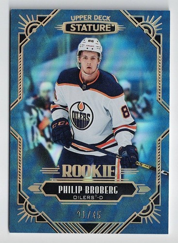2020-21 Upper Deck Stature Blue Parallel Base & Rookies #/45 Pick From List !! - Picture 28 of 33