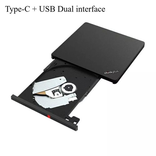 Lenovo Thinkplus TX800 Optical Burner DVD Player Drive For Apple Mac , Winows OS - 第 1/9 張圖片