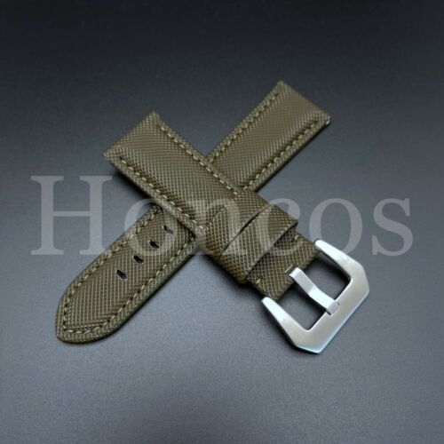 Correa de correa de reloj de nailon de repuesto colorida de 20-24 mm apta para Breitling - Imagen 67 de 74