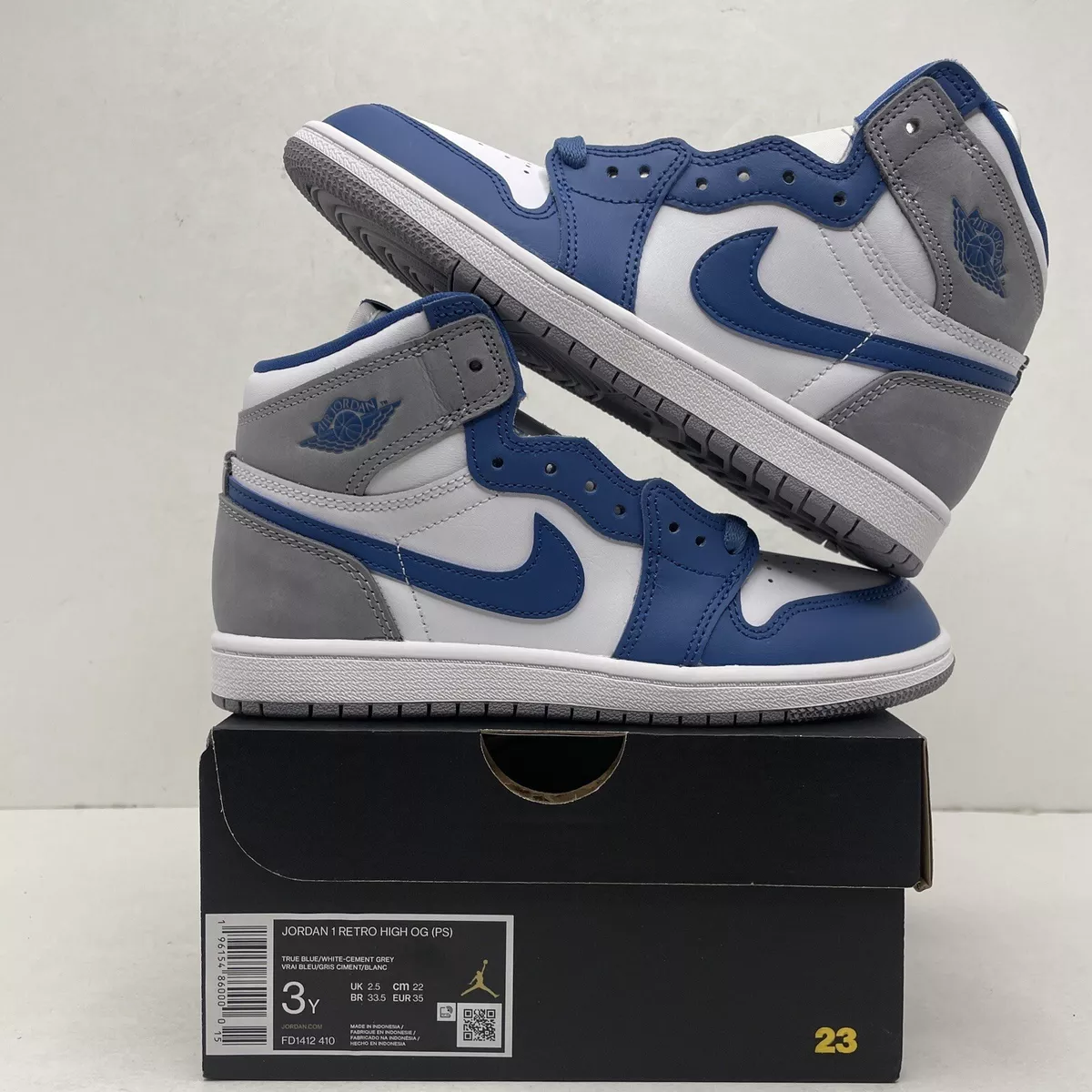 Air Jordan 1 Retro High OG True Blue