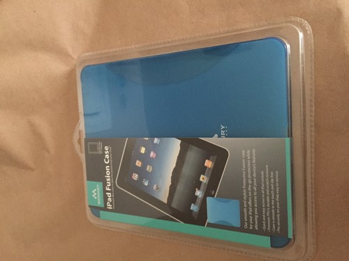 MERKURY IPAD FUSION CASE - BLUE - NEW IN PACKAGE! - Picture 2 of 2