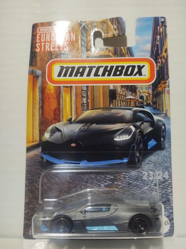 2025 MATCHBOX EUROPEAN STREETS - 2018 BUGATTI DIVO