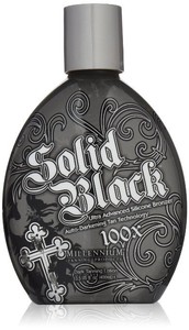 MILLENNIUM-SOLID-BLACK-100X-Bronzer-Indoor-Tanning-Lotion-13-5-Oz