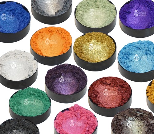 Epoxy Resin Metallic Pearl Pigment Powders Various Colours for Floors Worktops - Afbeelding 1 van 139