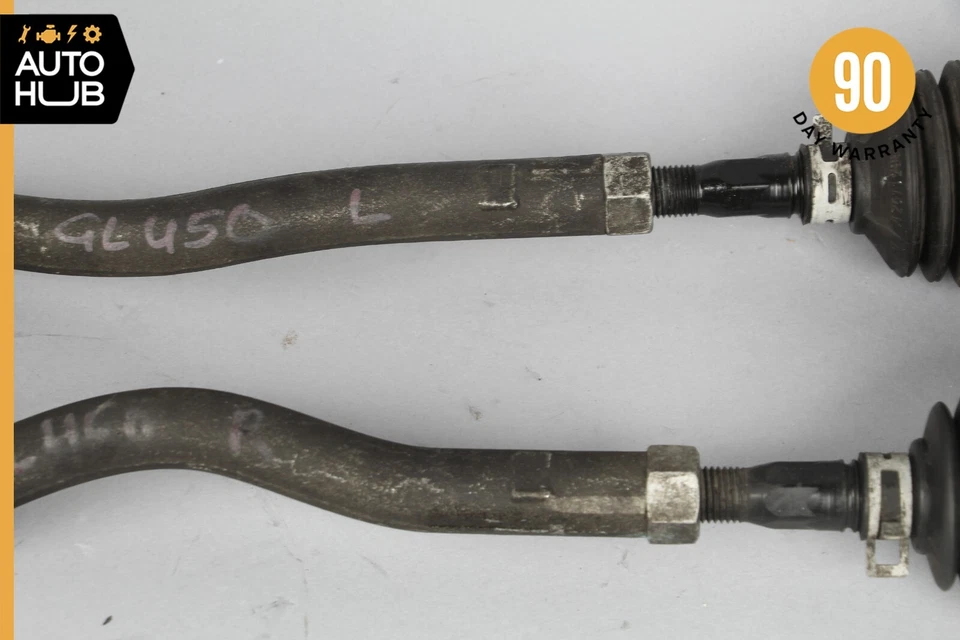 Barra de dirección asistida derecha e izquierda Mercedes X164 GL550 ML550 y piñón barra de amarre bota Foto 4 de 4