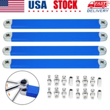 4 Pack Offset Extension Wrench Set Ratchet Spanner Wrench with Extender Adapter