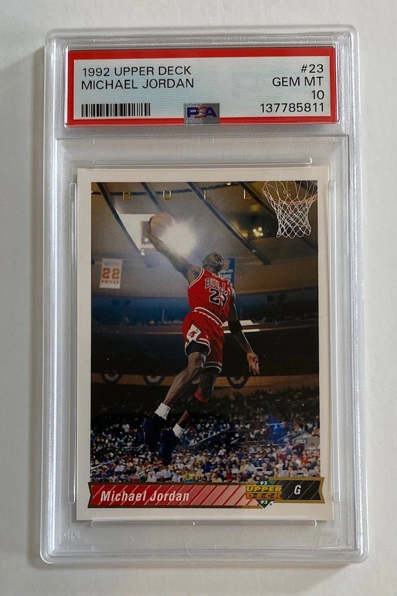 Michael Jordan PSA 10 Graded Basketball Trading Cards for sale | eBay