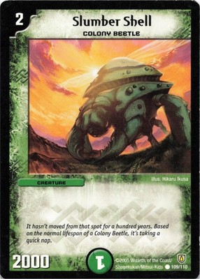Duel Masters - Slumber Shell 109/110 - Wizards Invincible Wrath Regular