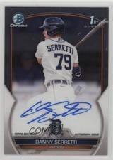 2023 Bowman Chrome Prospect Auto Danny Serretti #CPA-DSI Auto 1l2z