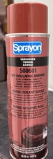 Sprayon S00601 Insulating Varnish, Red, Semi-Gloss, Aerosol, 15.25 Oz