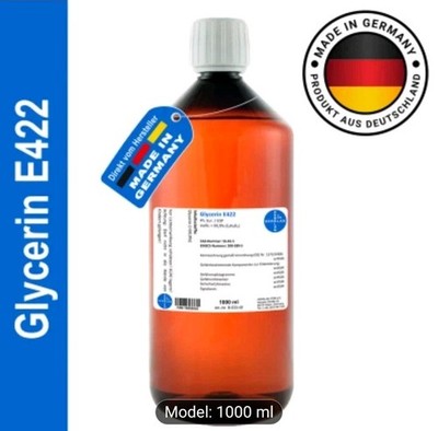 99.9% Glycerin 1000 ml I For the production of creams, lotions, gels, balsams I