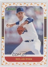 2021 Panini Donruss Retro 1987 On Fire 63/75 Nolan Ryan #225 HOF e8a