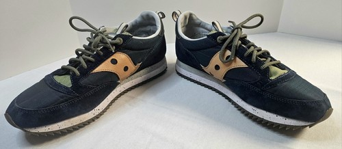 Saucony Jazz 81 Peak Premium Azul Marino Vachetta Para Hombres EE. UU. Talla 10/Reino Unido 9/EUR 44 S70675-2 - Imagen 5 de 8