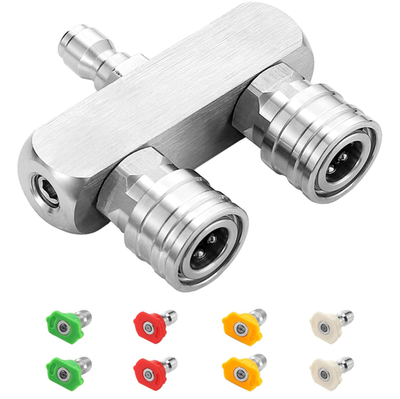 #ad #ad 2 in 1 Pressure Washer Tips Dual Pressure Washer Nozzle Tip with 8 Dual Tips NEW $26.95