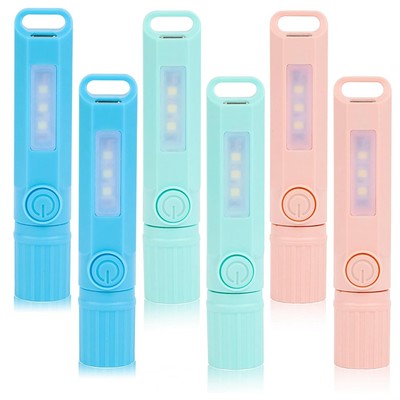 4 Torce LED Per Bambini A Forma Di Animali: Tigre, Pinguino, Leone E Topo! 2-in-1: Torcia E Lanterna Da Campeggio. Regalo Di Natale Perfetto Per Bambine E Bambini