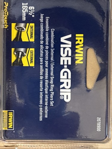 IRWIN VISE-GRIP Convertible 6-inches Snap Ring: Pliers Model 2078900 - Picture 7 of 7