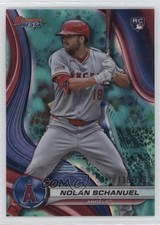 2024 Bowman's Best Aqua Lava Refractor 138/199 Nolan Schanuel #2 0bg1