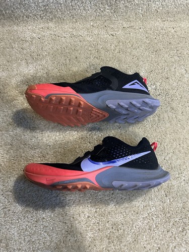 Nike Air Zoom Terra Kiger Mujer 8 Negro Rojo Púrpura Trail Running Zapato CW6066 - Imagen 5 de 10