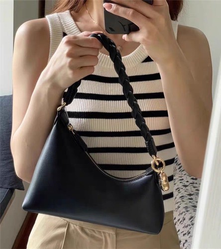 2025 AUPEN Tote Bag, Sheepskin Underarm Bag, Woven Twist, Tote Shoulder Bag - Picture 4 of 28
