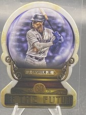 2022 Topps Gypsy Queen #CG-16 Jazz Chisholm Jr. Crystal Gazing Die Cut