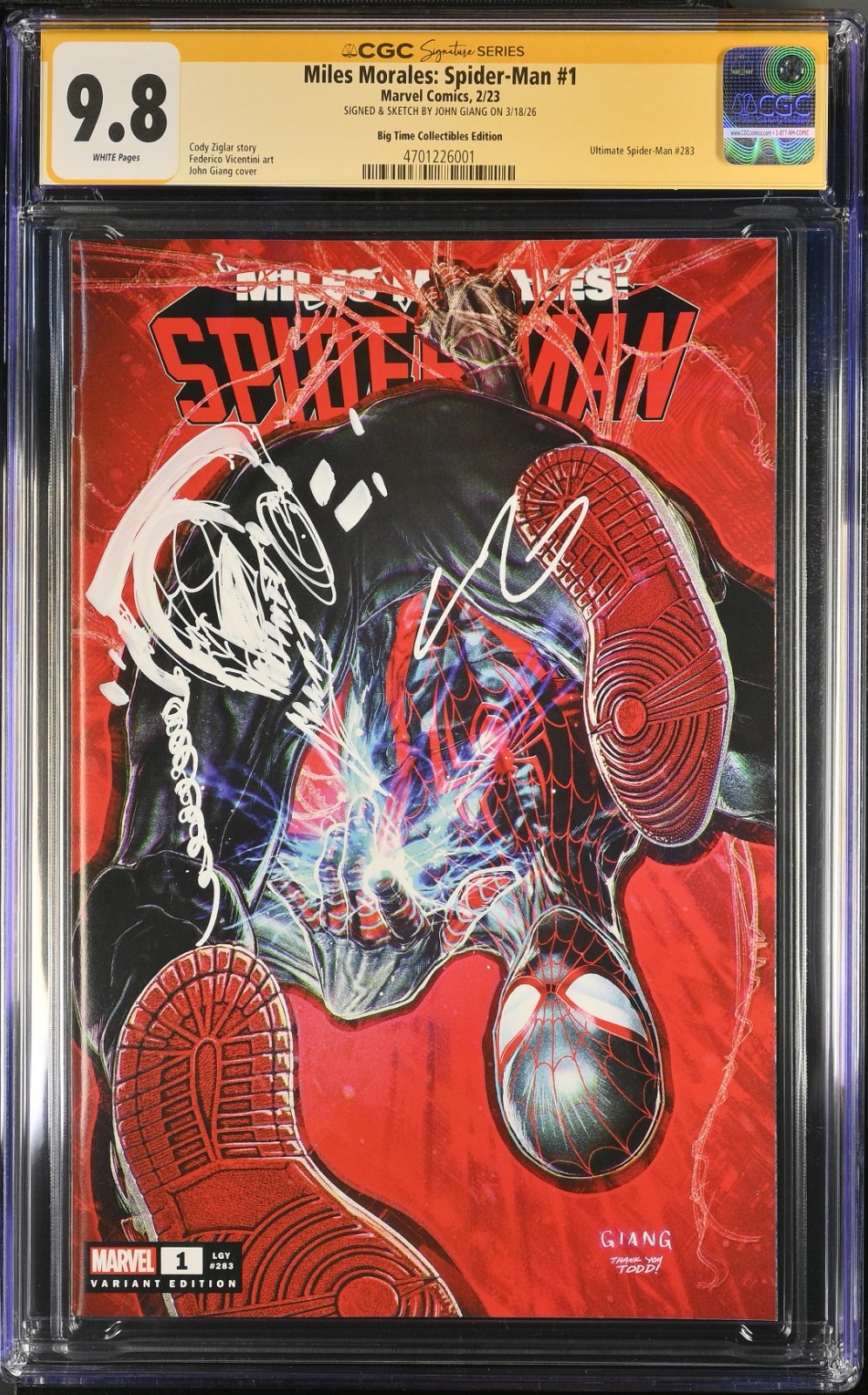 Miles Morales: Spider-Man #1 (Animation Variant) Value - GoCollect