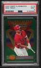 2020 Topps Finest Flashbacks All-Stars Mike Trout #116 PSA 9 MINT