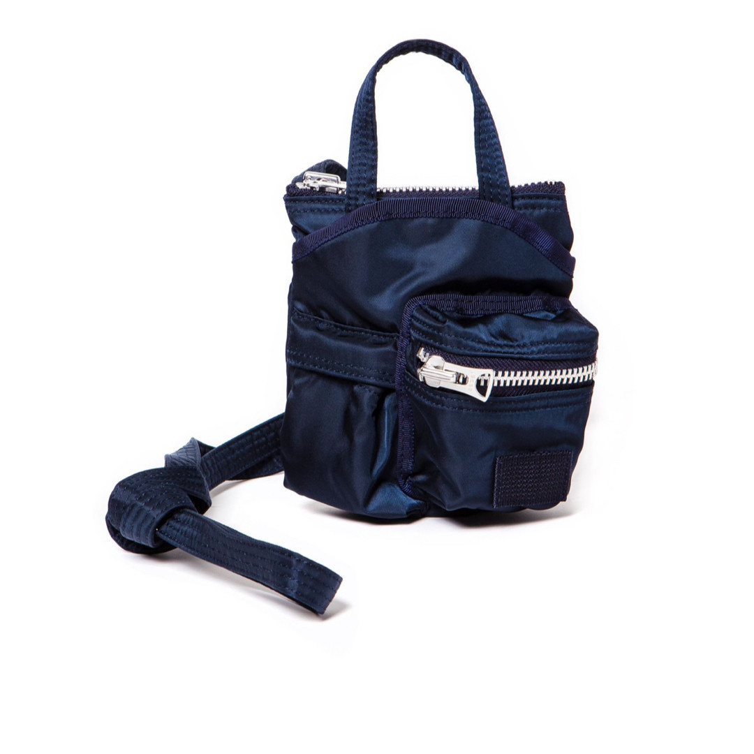 Sacai x Porter Small Pocket Bag Black Nylon 16x15x3cm Rare Sacai x Porter Small Pocket Bag Black Nylon 16x15x3cm Rare